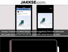 Tablet Screenshot of jakkse.com
